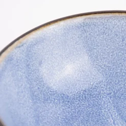 Schale Bowl mini reactive glaze reaktive Glasur blau 12x4cm (DxH)
