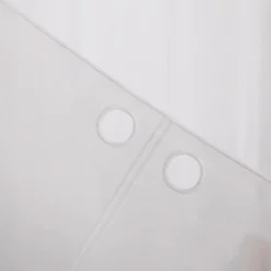 Scheibengardine Stickerei Batist-Voile Blätter weiß 50cm Höhe