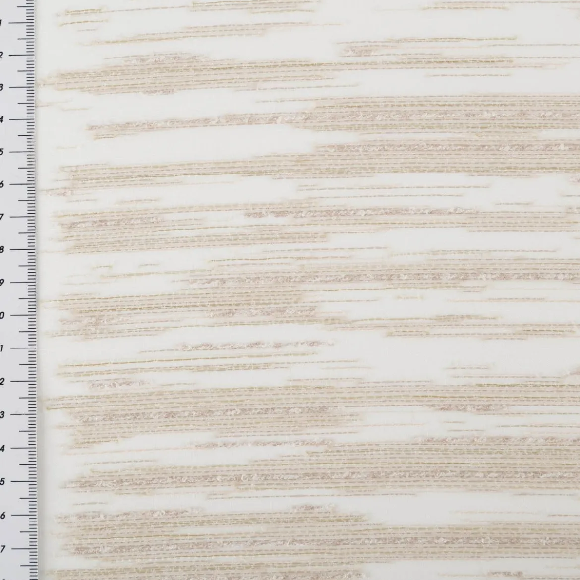 Schiebegardinen Meterware INA ECO Scherl ecru beige 60cm Breite