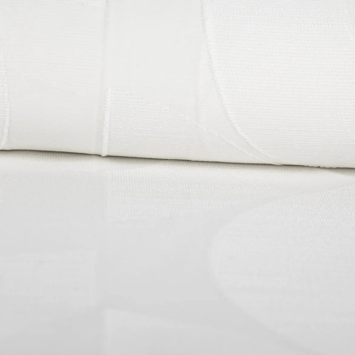 Schiebegardinen Meterware Ornella Scherli wollweiß 60cm Breite
