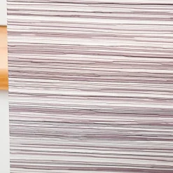 Schiebegardinen Meterware Streifen aubergine 60cm Breite