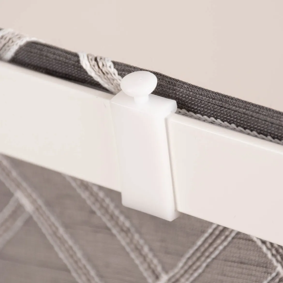 Schiebevorhang Batistoptik bestickt Ornament anthrazit grau weiß 245x60cm