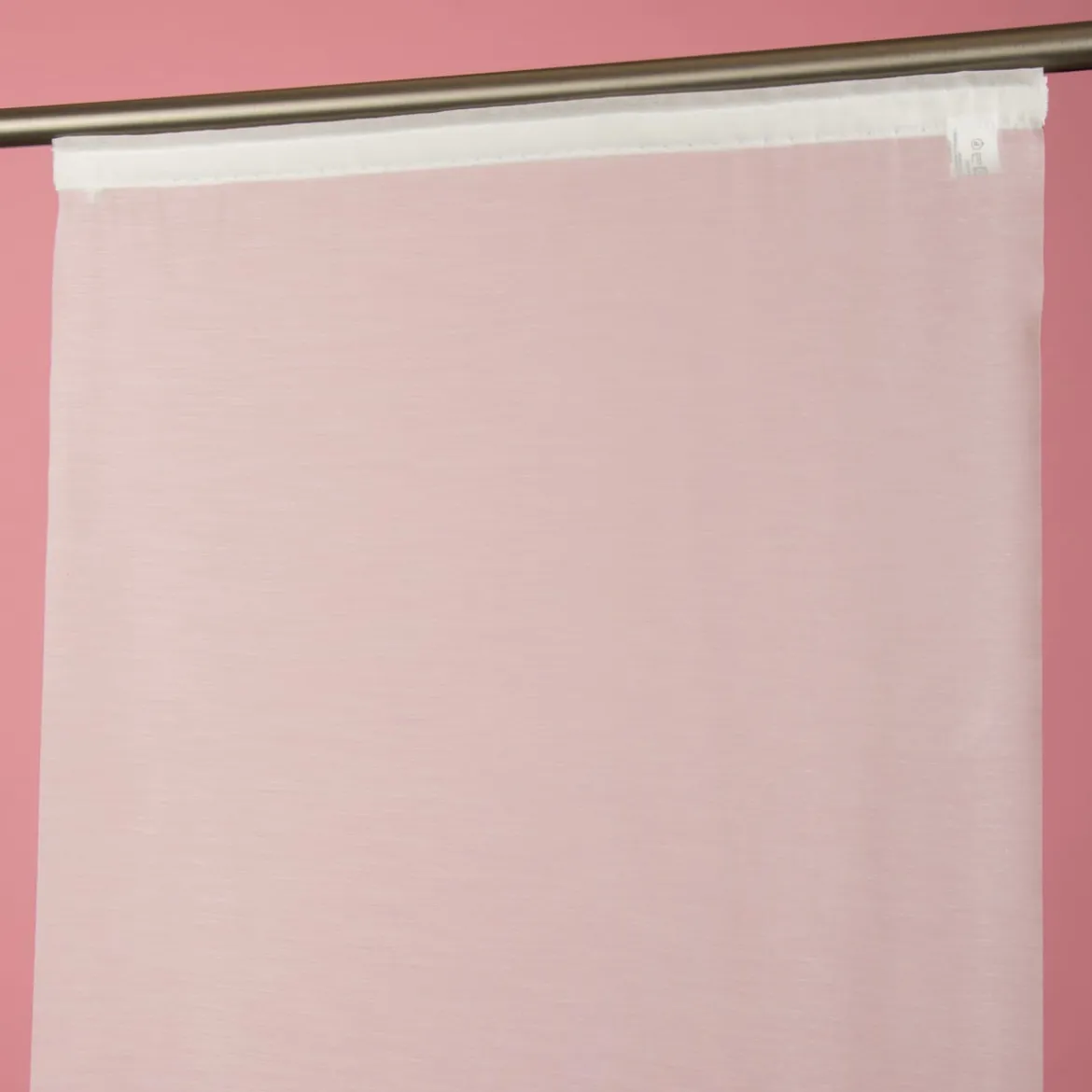 Schiebevorhang Flächenvorhang mit Alupaneelwagen 245x60cm creme