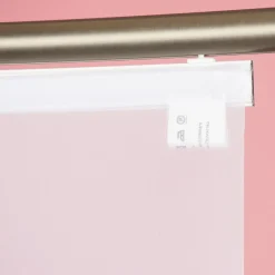 Schiebevorhang Flächenvorhang Flächenschal 60x245cm Rom Voile weiß