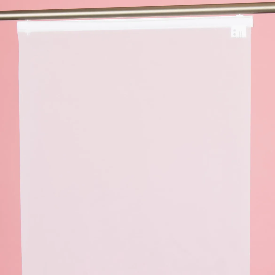 Schiebevorhang Flächenvorhang Flächenschal 60x245cm Rom Voile weiß