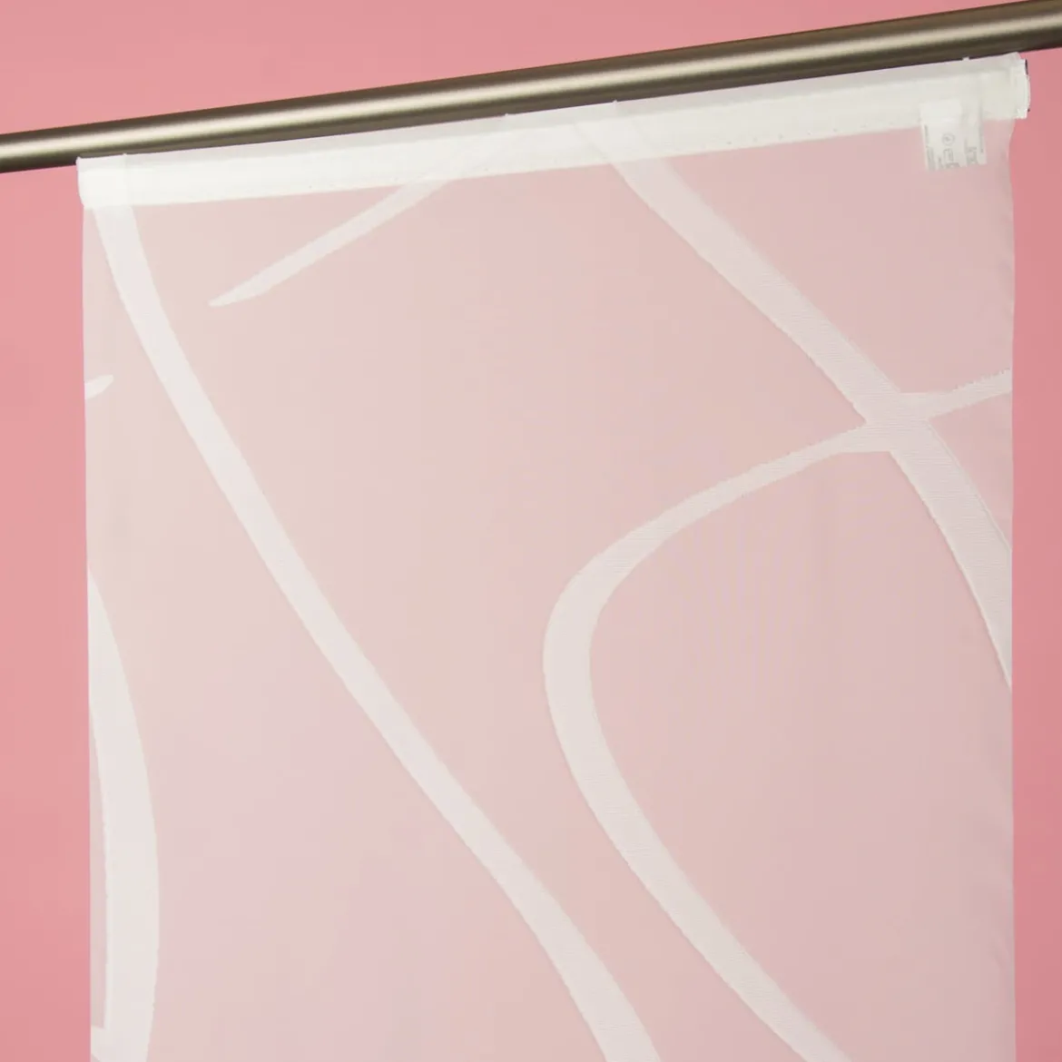 Schiebevorhang Flächenvorhang Vegas weiß 245x60cm