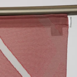 Schiebevorhang Flächenvorhang Wave rot 245x60cm