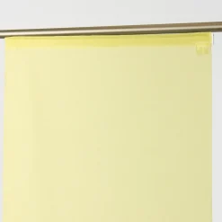 Schiebevorhang Flächenvorhang Saros uni grün 245x60cm