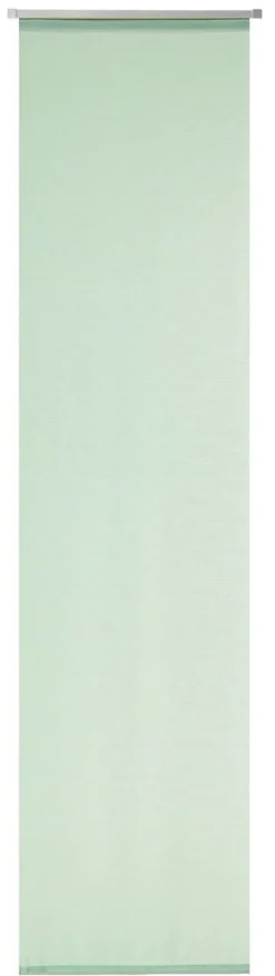 Schiebevorhang Flächenvorhang Streifenstruktur Kanada mintgrün 245x60cm