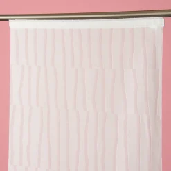 Schiebevorhang Flächenvorhang Scherli Streifen Miakdo weiß 245x60cm