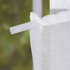 Schiebevorhang Flächenvorhang Flächenschal Paneel Scherli Effektvoile weiche Raute weiß 60x245cm