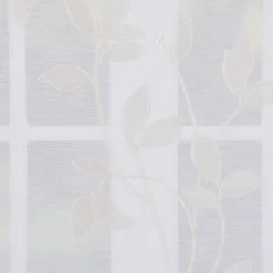 Schiebevorhang Flächenvorhang Flächenschal Paneel Scherli Effektvoile Blätterranken creme 60x245cm