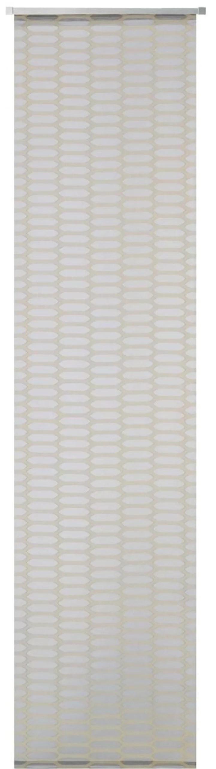 Schiebevorhang Mesh Ausbrenner mit Flexoschiene grau 60x245cm (BxH)