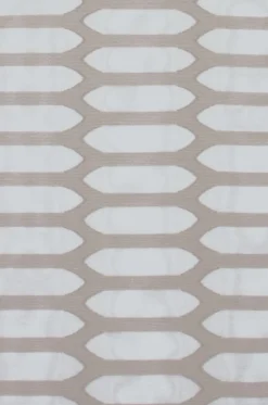 Schiebevorhang Mesh Ausbrenner mit Flexoschiene grau 60x245cm (BxH)