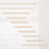Schiebevorhang Mika Scherli transparent wollweiß beige 245x60cm (BxH)