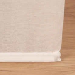 Schiebevorhang Schiebegardine Scherli ZickZack halbtransparent inkl. Technik wollweiß 245x60cm