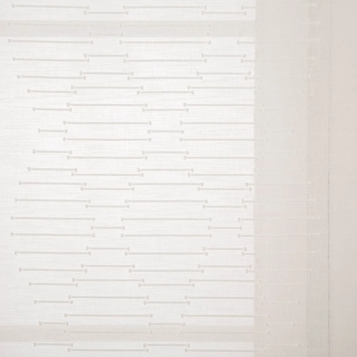 Schiebevorhang Senso Scherli transparent wollweiß 245x60cm (BxH)