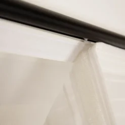 Schiebevorhang Senso Scherli transparent wollweiß 245x60cm (BxH)