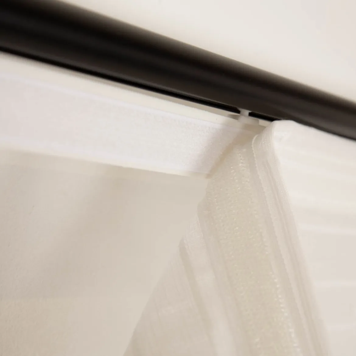 Schiebevorhang Senso Scherli transparent wollweiß 245x60cm (BxH)