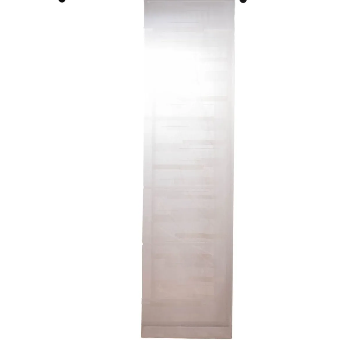 Schiebevorhang Streifen inkl. Technik cremeweiß 245x60cm