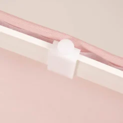 Schiebevorhang uni rosa 245x60cm