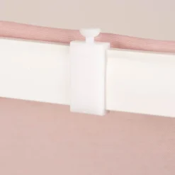 Schiebevorhang uni rosa 245x60cm
