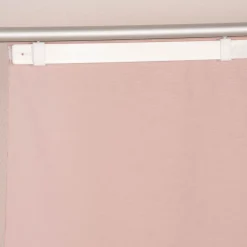Schiebevorhang uni rosa 245x60cm