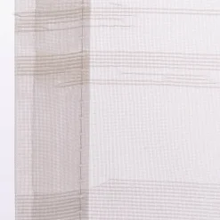 Schlaufenschal Gardine Filou Elbersdrucke transparent Scherli Ikat weiß140cmx255cm