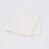 SCHÖNER LEBEN. Geschirrtuch 2er Set Bio Ramie Leinenoptik einfarbig cremeweiß 40x70cm