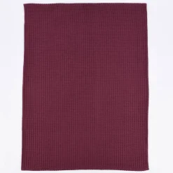 SCHÖNER LEBEN. Geschirrtuch 2er Set Waffelpique einfarbig 50x70cm verschiedene Farben