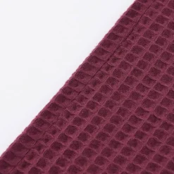 SCHÖNER LEBEN. Geschirrtuch 2er Set Waffelpique einfarbig 50x70cm verschiedene Farben