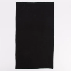 SCHÖNER LEBEN. Geschirrtuch 2er Set Bio Ramie Leinenoptik einfarbig schwarz 40x70cm
