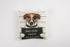 Schöner Leben Kissenhülle Bad Dog 40x40cm