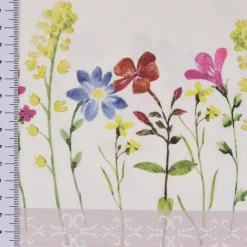 SCHÖNER LEBEN. Kissenhülle Blumen Streifen Spitze ecru bunt verschiedene Größen