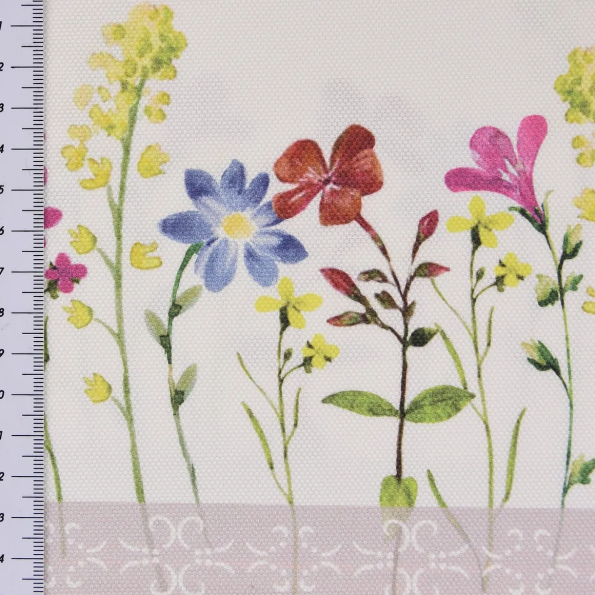 SCHÖNER LEBEN. Kissenhülle Blumen Streifen Spitze ecru bunt verschiedene Größen