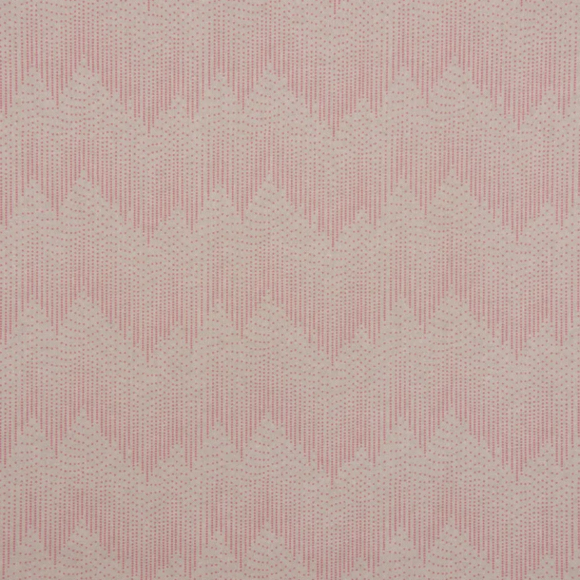 SCHÖNER LEBEN. Kissenhülle Chevron Zacken Punkte natur rosa 30x50cm