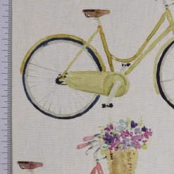 SCHÖNER LEBEN. Kissenhülle Clarke & Clarke STUDIO G Digitaldruck Fahrrad multi verschiedene Größen
