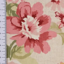 SCHÖNER LEBEN. Kissenhülle Clarke & Clarke STUDIO G Blumen Rosen beige grün rot verschiedene Größen