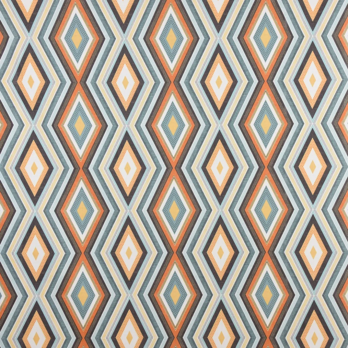 SCHÖNER LEBEN. Kissenhülle Clarke & Clarke STUDIO G geometrisch Ethno Raute creme bunt verschiedene Größen
