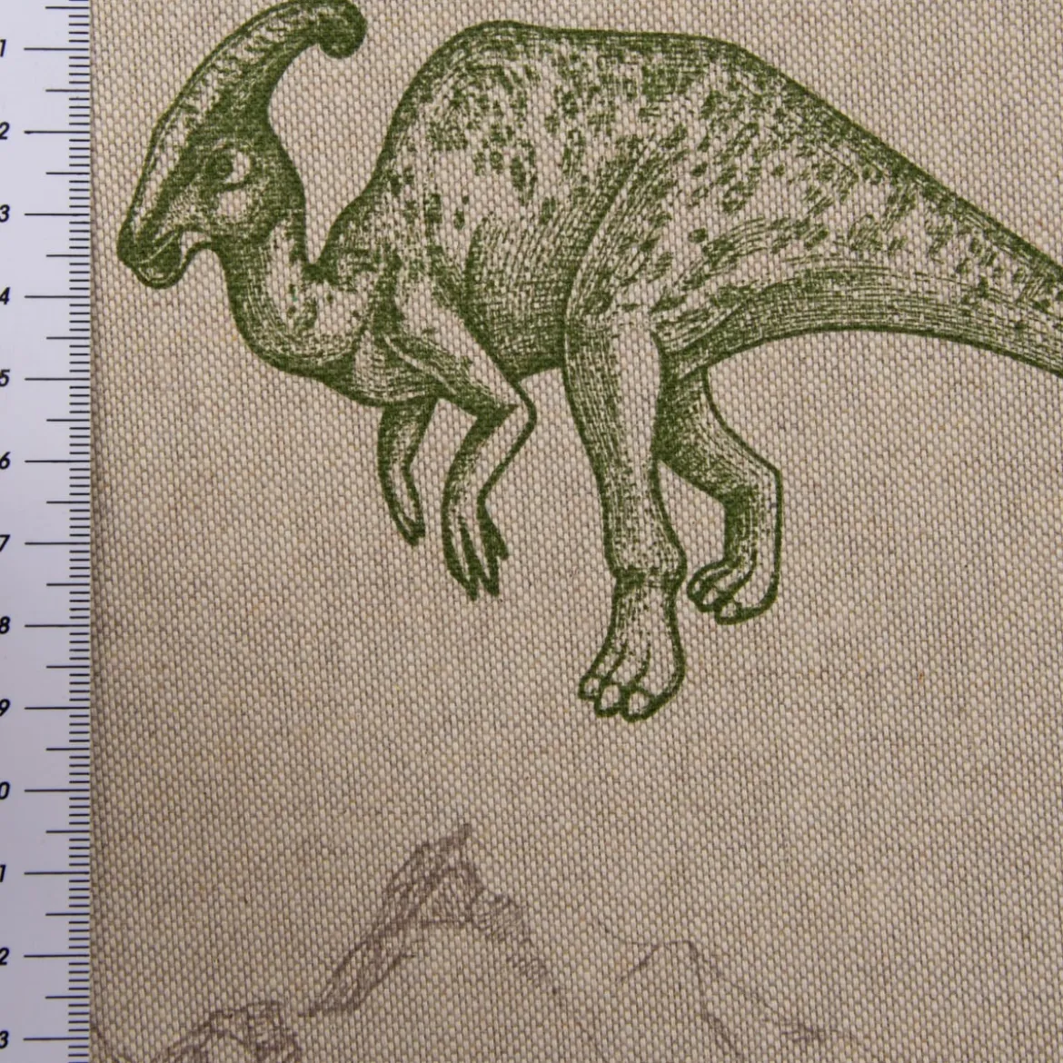 SCHÖNER LEBEN. Kissenhülle Dinosaurier natur grün verschiedene Größen
