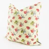 Schöner Leben Kissenhülle Erdbeere Brombeere grün rot 50x50cm