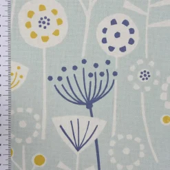 SCHÖNER LEBEN. Kissenhülle Fryett`s Halbpanama Blumen abstrakt mint verschiedene Größen