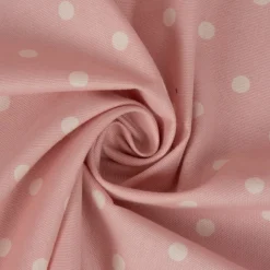 SCHÖNER LEBEN. Kissenhülle Full Stop Punkte candy rosa weiß verschiedene Größen