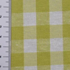 SCHÖNER LEBEN. Kissenhülle Landhaus kariert lime weiß Karogröße ca.1,3x1,3cm verschiedene Größen