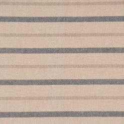 SCHÖNER LEBEN. Kissenhülle Leinenlook Riviera Stripe Small Streifen natur blau verschiedene Größen