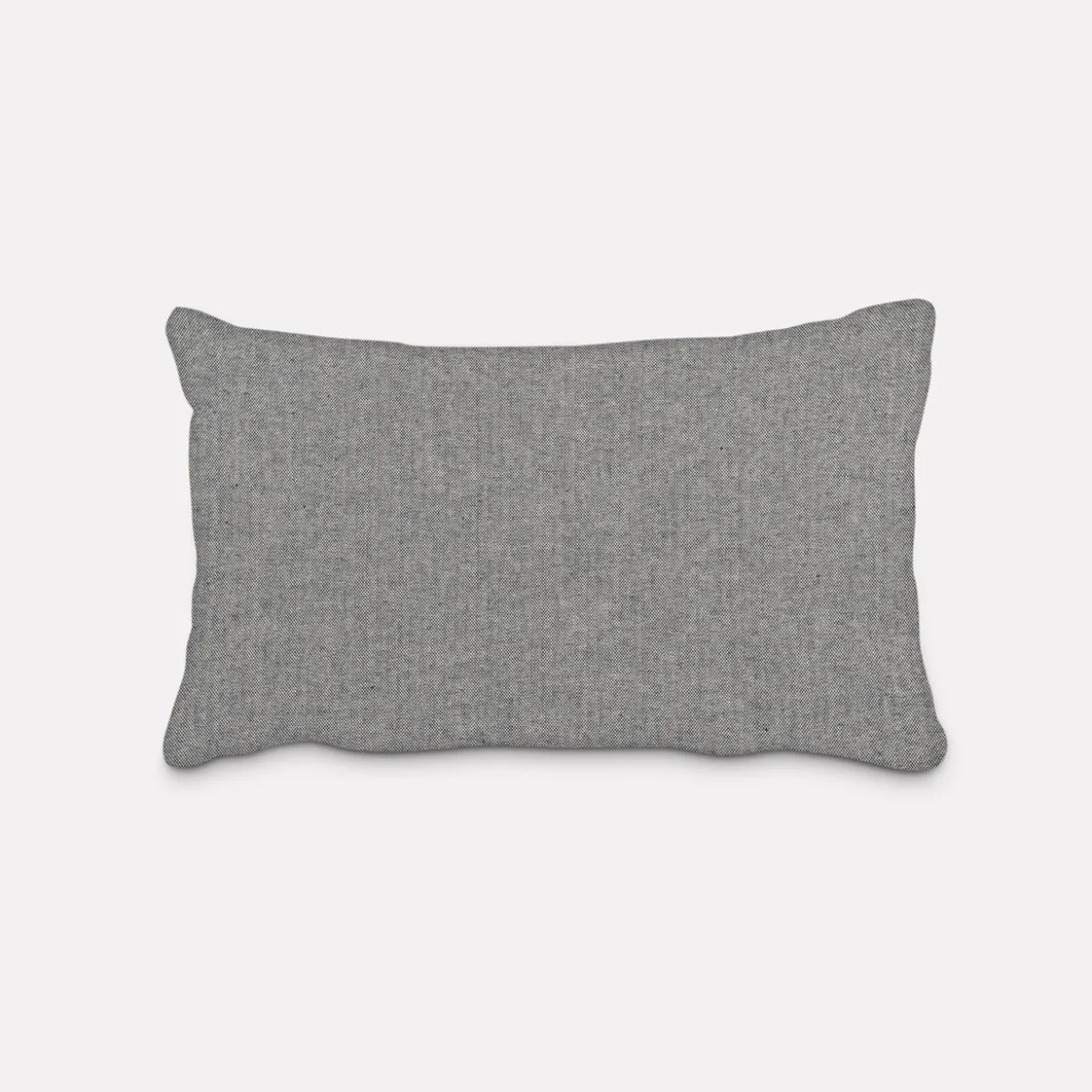 SCHÖNER LEBEN. Kissenhülle Leinenlook meliert uni dunkelblau verschiedene Größen