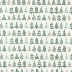 SCHÖNER LEBEN. Kissenhülle Merry Christmas Weihnachtsbäume ecru altgrün verschiedene Größen