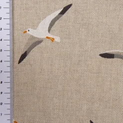 SCHÖNER LEBEN. Kissenhülle Möwen natur verschiedene Größen