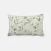SCHÖNER LEBEN. Kissenhülle Outdoor Plant Lover Blätterzweige Aquarell mint grün verschiedene Größen