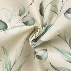SCHÖNER LEBEN. Kissenhülle Outdoor Plant Lover Blätterzweige Aquarell mint grün verschiedene Größen